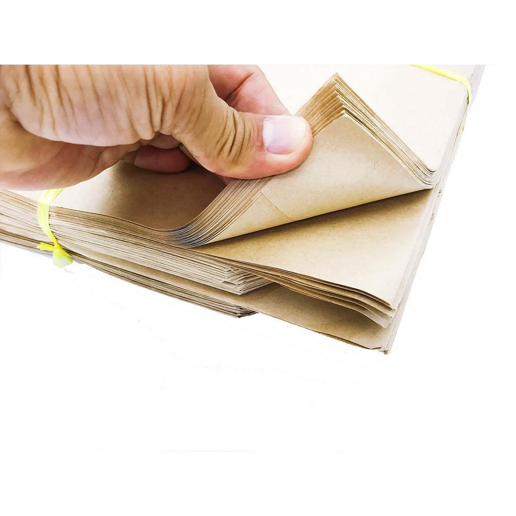 25 Túi giấy xi măng Size 40*30*13 cm loại Graft -Tiện ích môi trường gói trái cây 5kg thực phẩm rau củ quả hay gói hàng