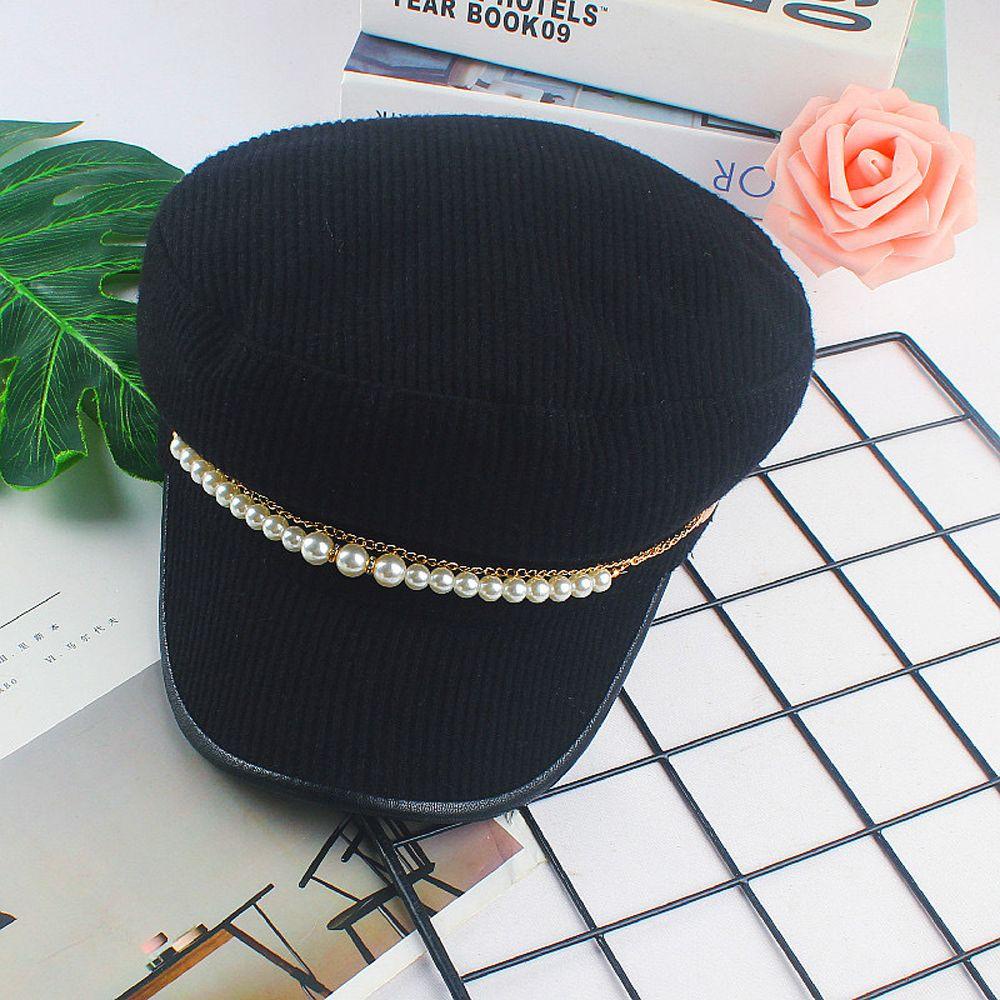 NICKOLAS Mũ Beret Vải Cotton Polyester Phong Cách Cổ Điển Thời Trang Cho Nữ