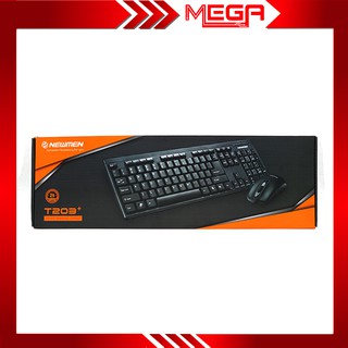 Bộ bàn phím + chuột có dây newmen t203+ - hàng chính hãng