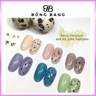 Base top sơn móng tay sơn gel AS dùng máy hơ gel top trứng cút phụ kiện nail giá rẻ BỐNG BANG 15ml