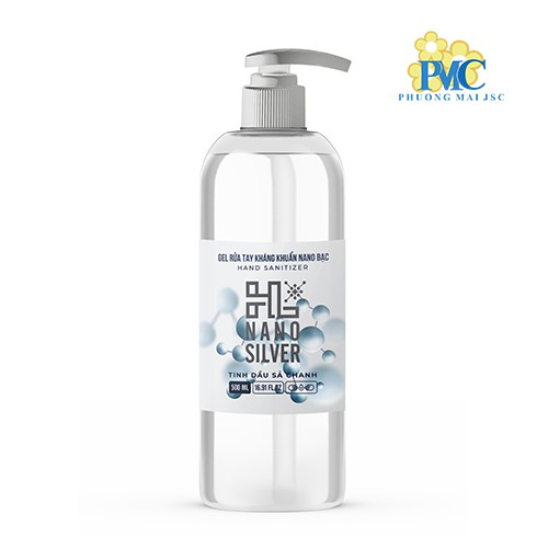 Nước rửa tay khô kháng khuẩn nano bạc - thương hiệu HL - 500ml
