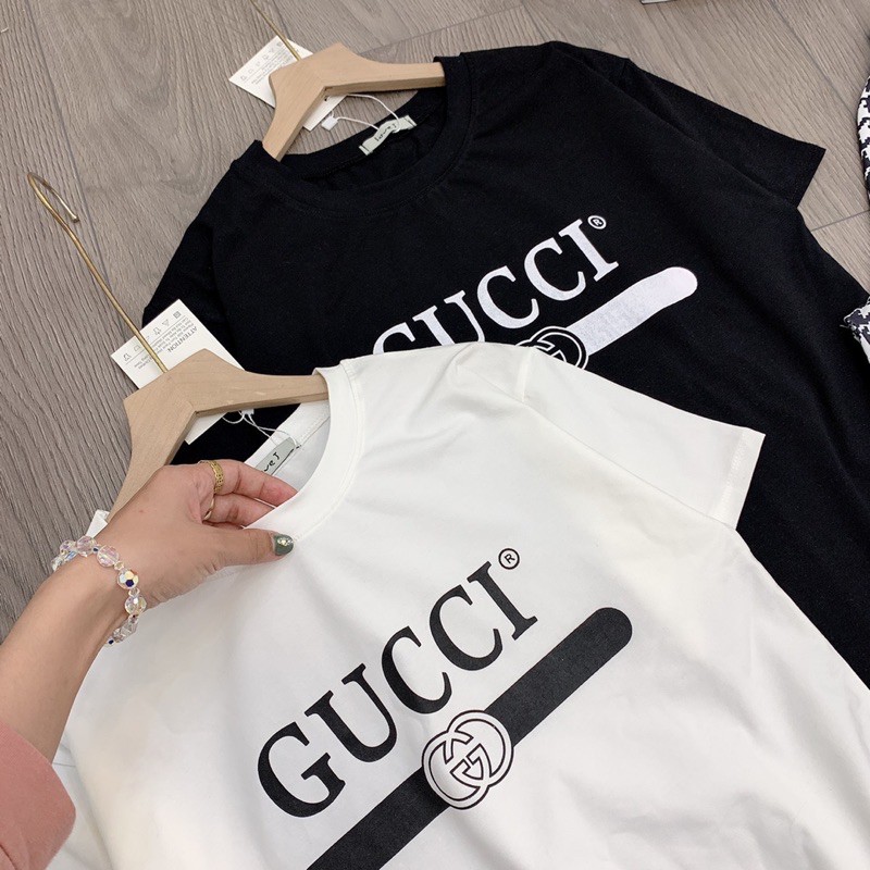 Set áo GUCCI quần bom kẻ ô