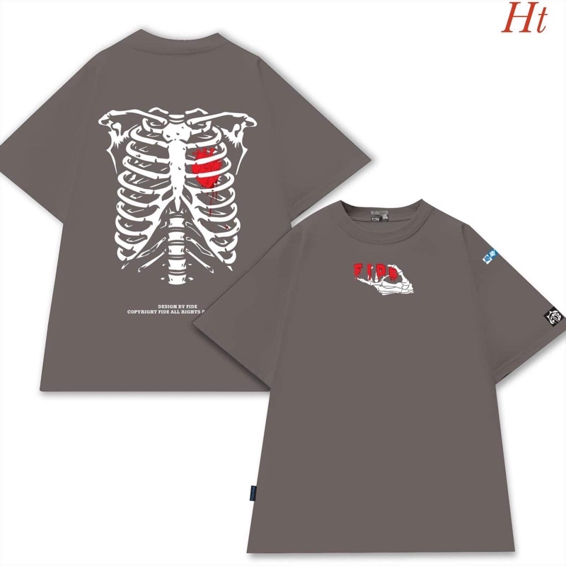 Áo loang xương tim 2 mặt H2A866