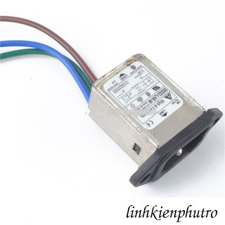 Bộ Lọc Nguồn EMI 250VAC 8A