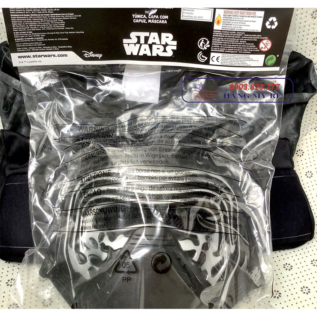 Trang Phục Cosplay Kylo Ren - Star Wars