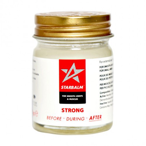 Cao trắng xoa bóp STARBALM 25G dùng trong và sau khi chơi thể thao