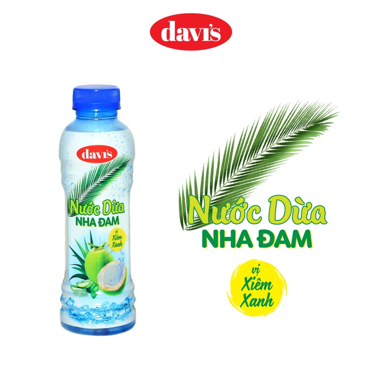 - Nước Dừa Nha Đam DAVI'S -  Chai 450ml