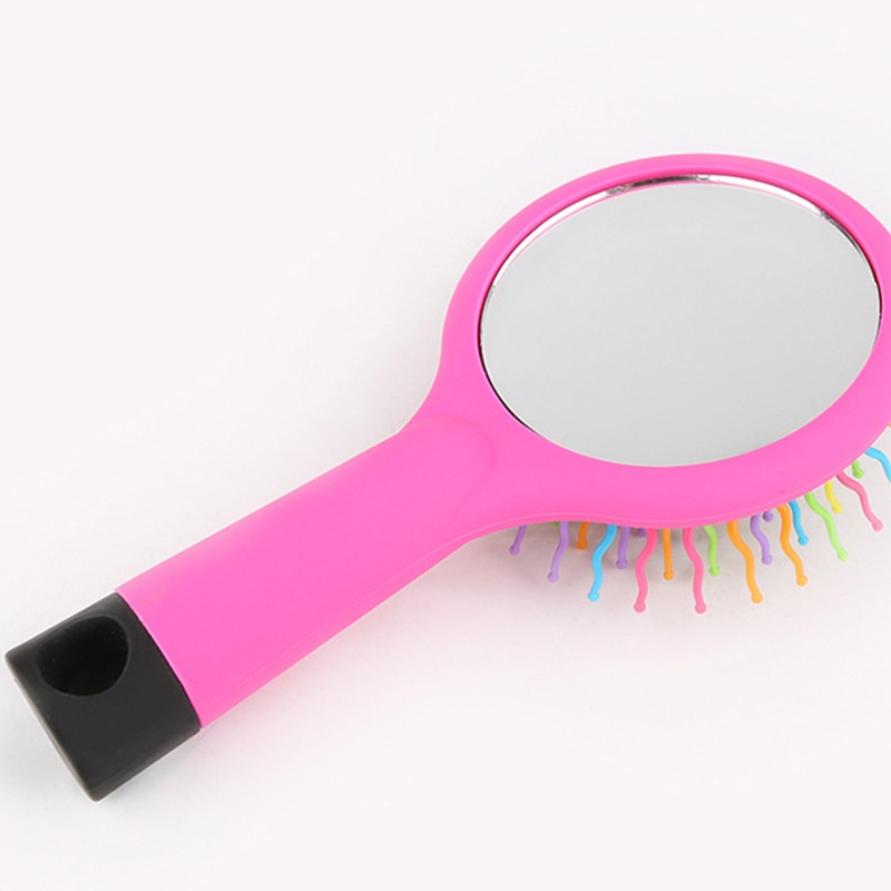 Lược Chải Tóc Chống Tĩnh Điện Có Gương Tiện Dụng YOUYO