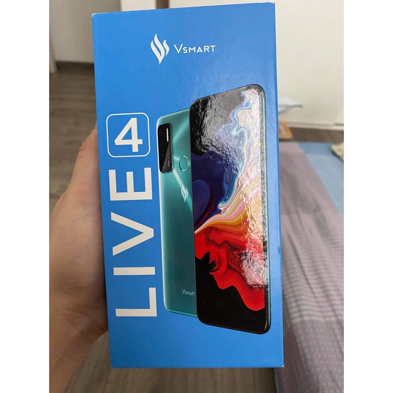 Điện thoại Vsmart Live 4 4/64GB ( HÀNG CHÍNH HÃNG) NGUYÊN SEAL