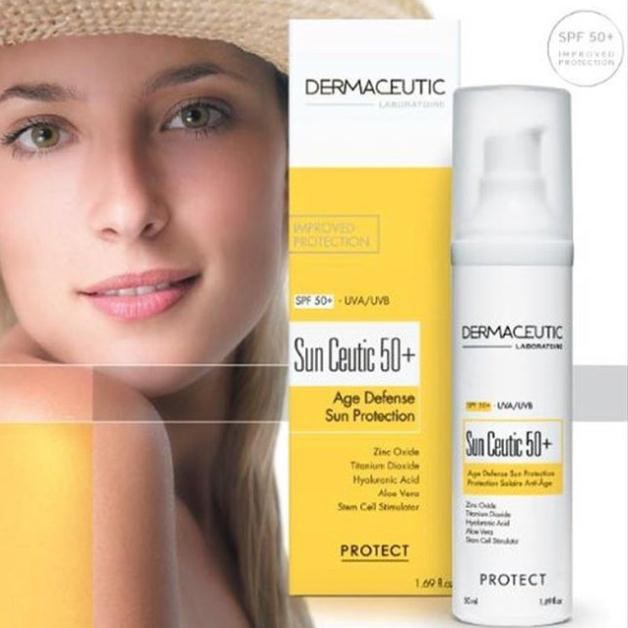 Dermaceutic Sun Ceutic 50+ Protection - Kem Chống Nắng Chống Lão Hoá Toàn Diện 50ml