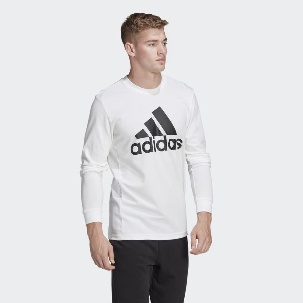 adidas NOT SPORTS SPECIFIC Áo nỉ Must Haves Badge of Sport Nam Màu trắng EK4546 2021 ྇ ྇