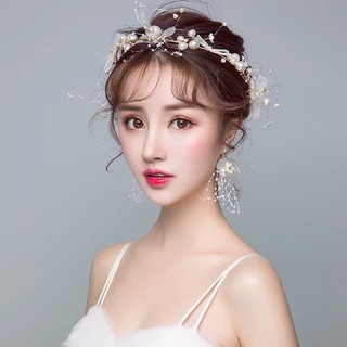 Cài tóc cô dâu ngọc