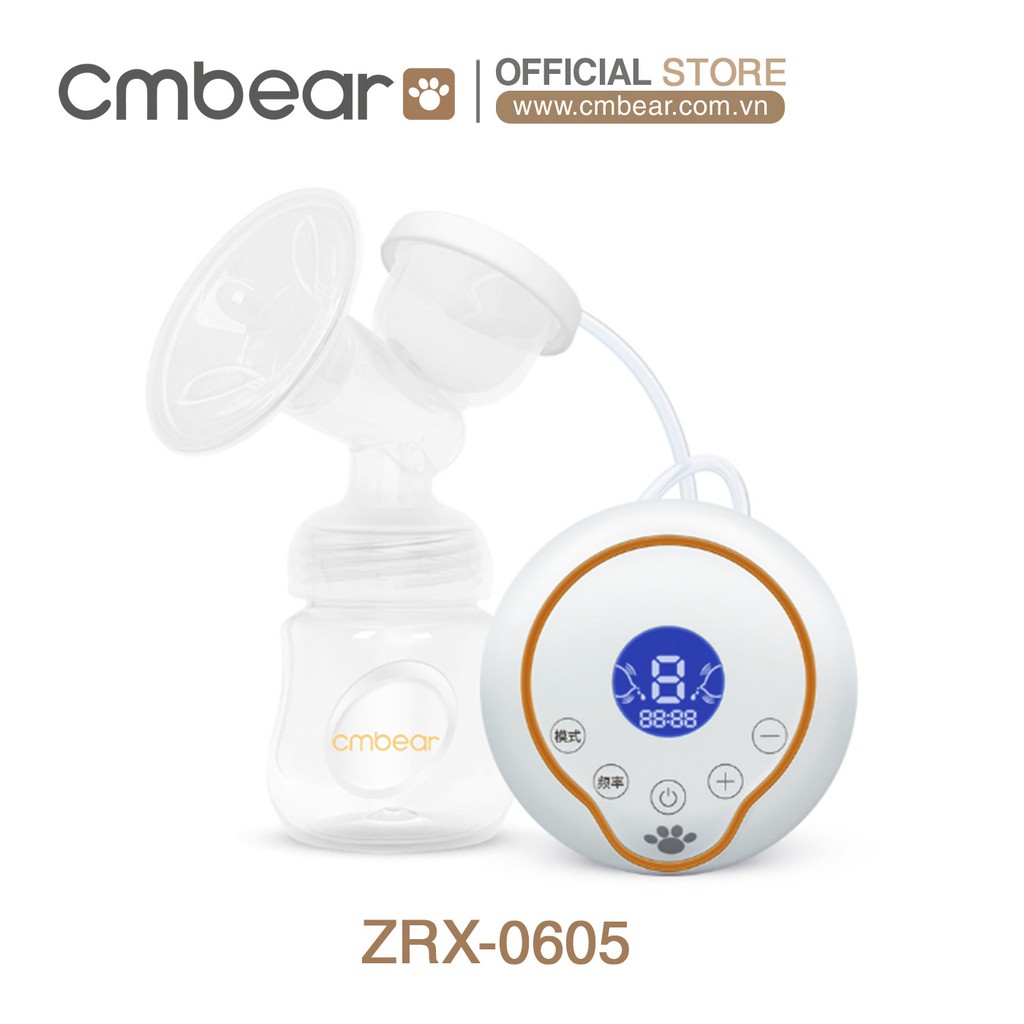 Máy hút sữa điện đơn CMBEAR ZRX-0605 / ZRX-0611 160ml (Có pin và không pin)