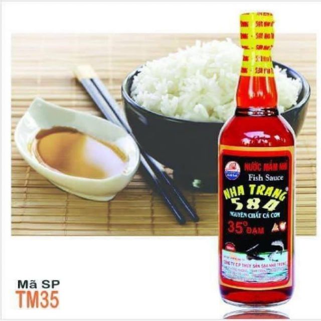 Mắm 584 nha trang 35 độ đạm