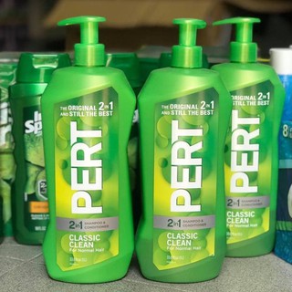 Dầu gội xả pert classic clean 2 in 1 shampoo and conditioner 1000ml