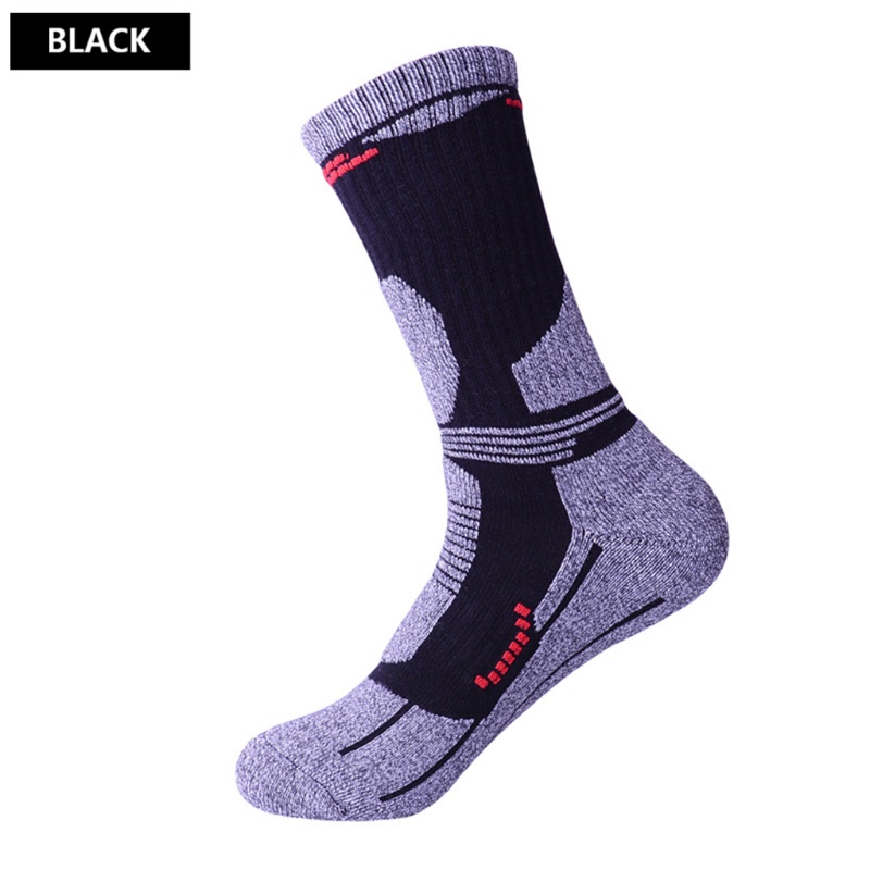 Vớ Cotton Dày Mềm Giữ Ấm Mùa Đông Cho Nam Nữ Khi Trượt Tuyết / Leo Núi / Cắm Trại