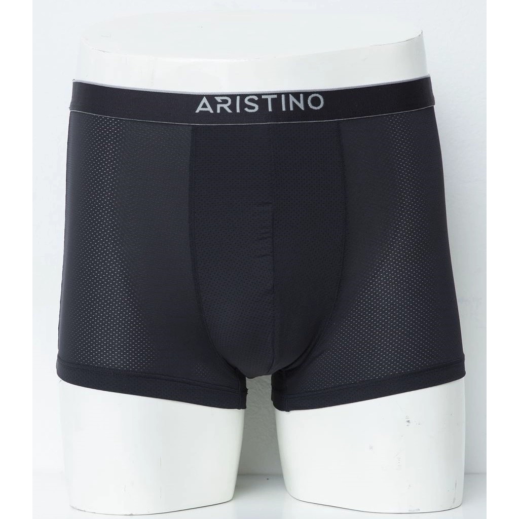 Quần lót nam boxer Aristino ABX060 sịp đùi quần xì chất lưới mềm mại thông hơi thoáng mát cao cấp chính hãng