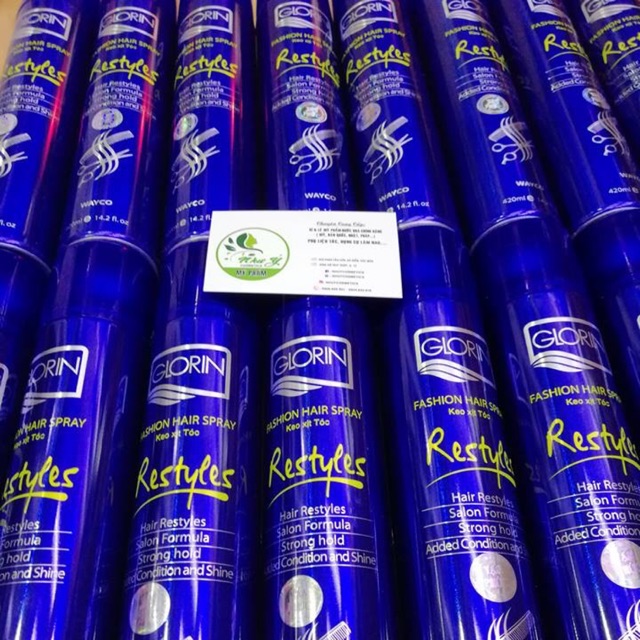 Keo xịt tóc Glorin