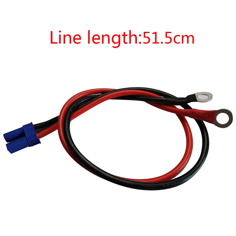 Cáp Sạc Nối Dài Chuyển Đổi EC5 Sang O 10AWG 50cm / 1.6ft Chuyên Dụng Cho Xe Mô Tô