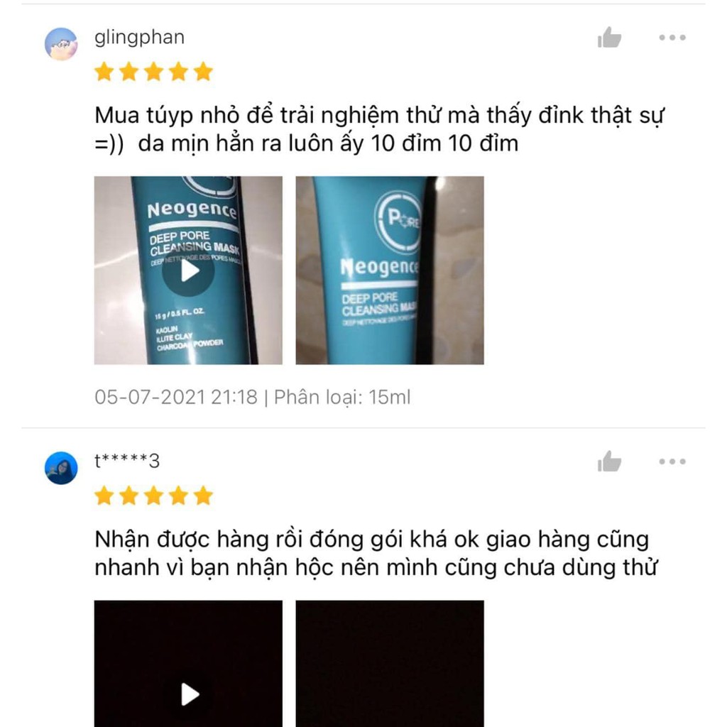 Mặt Nạ Đất Sét NEOGENCE Deep Pore Cleasing 100g Đài Loan