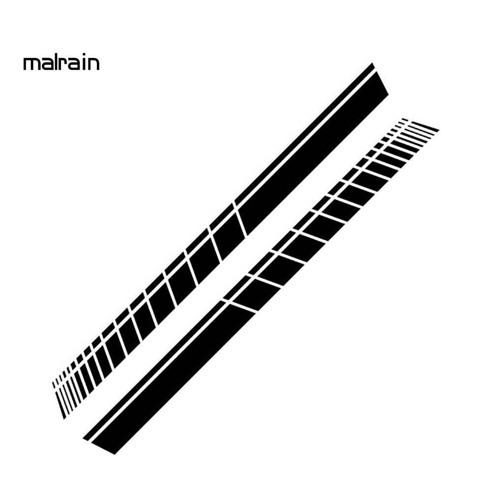 Bộ 2 Sticker Dán Trang Trí Xe Ô Tô