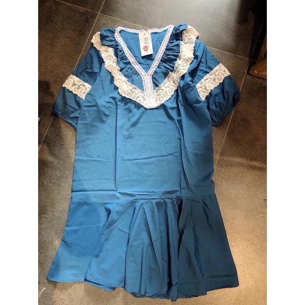 Đầm suông đầm babydoll in hình tay lỡ dễ thương bầu bì bon chen thoải mái,dài qua gối,chất liệu mềm mịn thoải mái