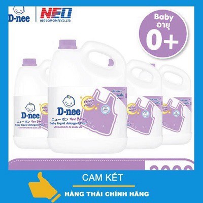 combo 4 can dnee thái lan chính hãng 4* 3lit các màu