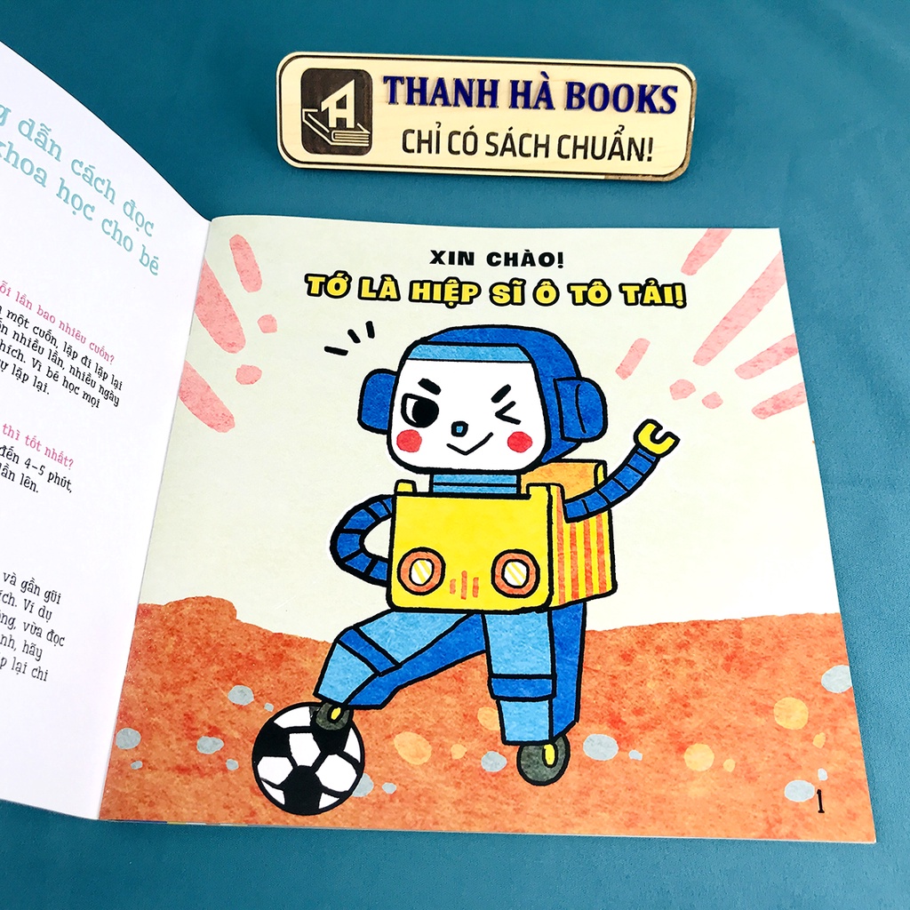 Sách - Ehon Kỹ Năng Nhận Biết Cảm Xúc - Biệt Đội Xe Biến Hình (6 quyển lẻ tùy chọn)