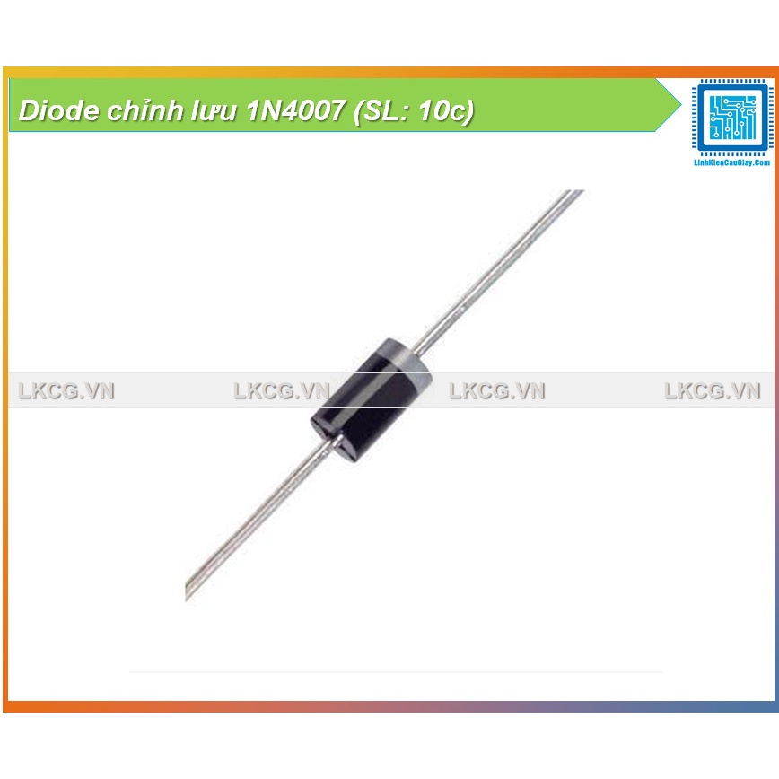 Diode chỉnh lưu 1N4007 (SL: 10c)