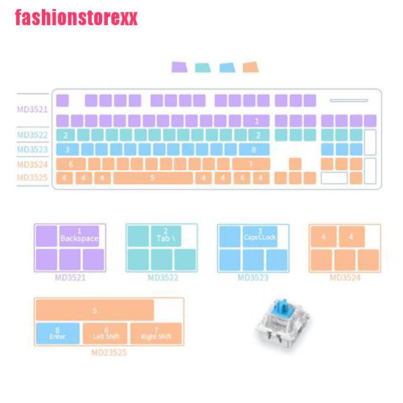 Khuôn Silicone Làm Nút Bàn Phím Hình Dấu Chân Mèo DIY