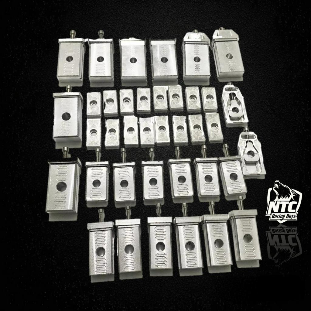 Tăng sên âm Exciter nhôm CNC nguyên khối không gỉ, có rãnh thoát nước, thay thế cho pat tăng sên zin không độ chế