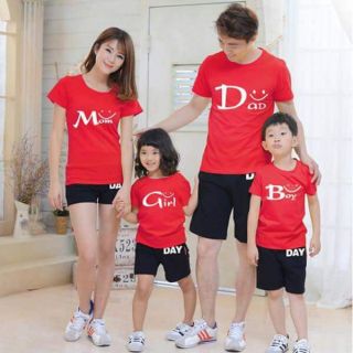 Combo áo gia đình khách sỉ