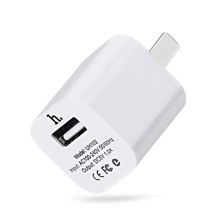 Củ sạc hoco UH102 Chính hãng cao cấp cho iPhone iPad airpod tai nghe chính hãng bảo hành 12 tháng 1 đổi 1