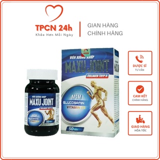 Maxu Joint - Hỗ trợ giảm đau xương khớp, bổ sung dịch khớp, giảm thoái hóa khớp