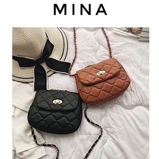 (NEW) Túi Đeo Chéo Nữ Da Mềm MINA7963