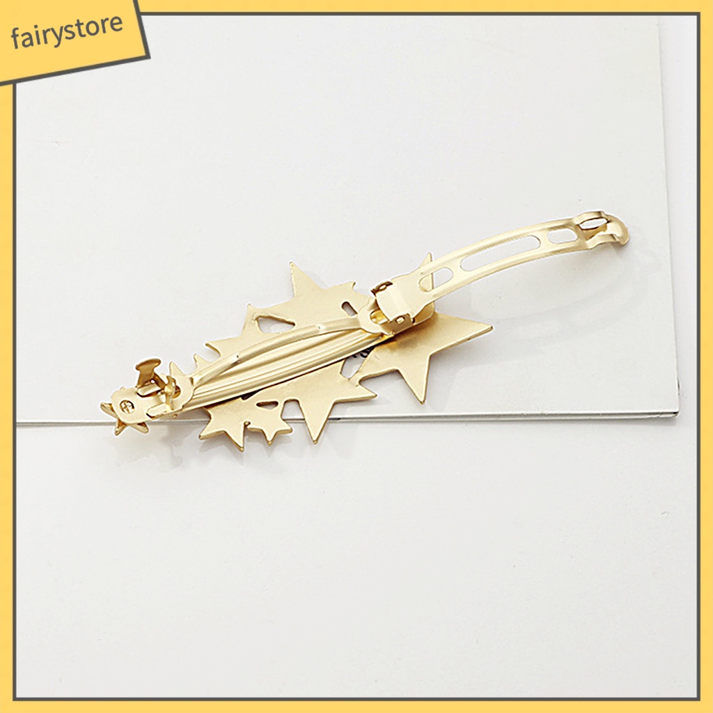 Kẹp Tóc Hình Ngôi Sao Bằng Hợp Kim Ngọt Ngào