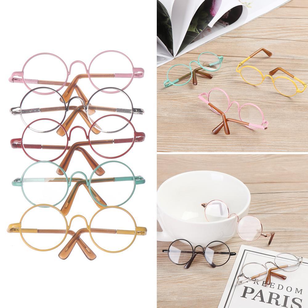 Mắt Kính Gọng Tròn Nhiều Màu Sắc Dành Cho Búp Bê