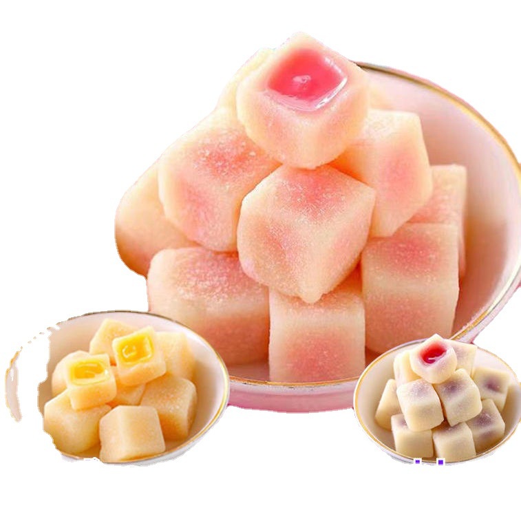 [ Siêu ngon - hộp 365gr ] COMBO 2 HỘP KẺO DẺO SỮA CHUA NHAN HOA QUẢ