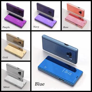 Ốp điện thoại nắp lật mặt gương kiêm giá đỡ cho iphone 7 8 6s 6 plus se 5s 5