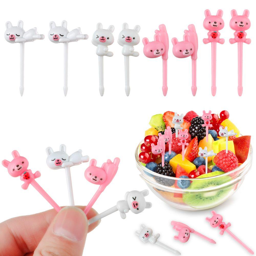 Tăm Xỉa Răng Đồ Ăn Tráng Miệng Hình Động Vật Mini Cho Bé