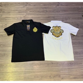 Áo thun nam cổ trụ đính kim sa_áo thun nam cổ bẻ(chất liệu cotton 100% co dãn 4 chiều)