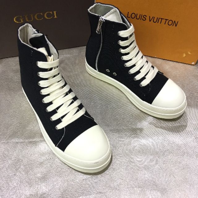 Giày rick owens cổ cao