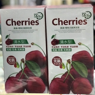 Dầu gội phủ đen tóc Cherries, dầu gội phủ bạc thảo dược cao cấp ngay tại nhà dành cho tóc nhuộm phai màu và tóc bạc