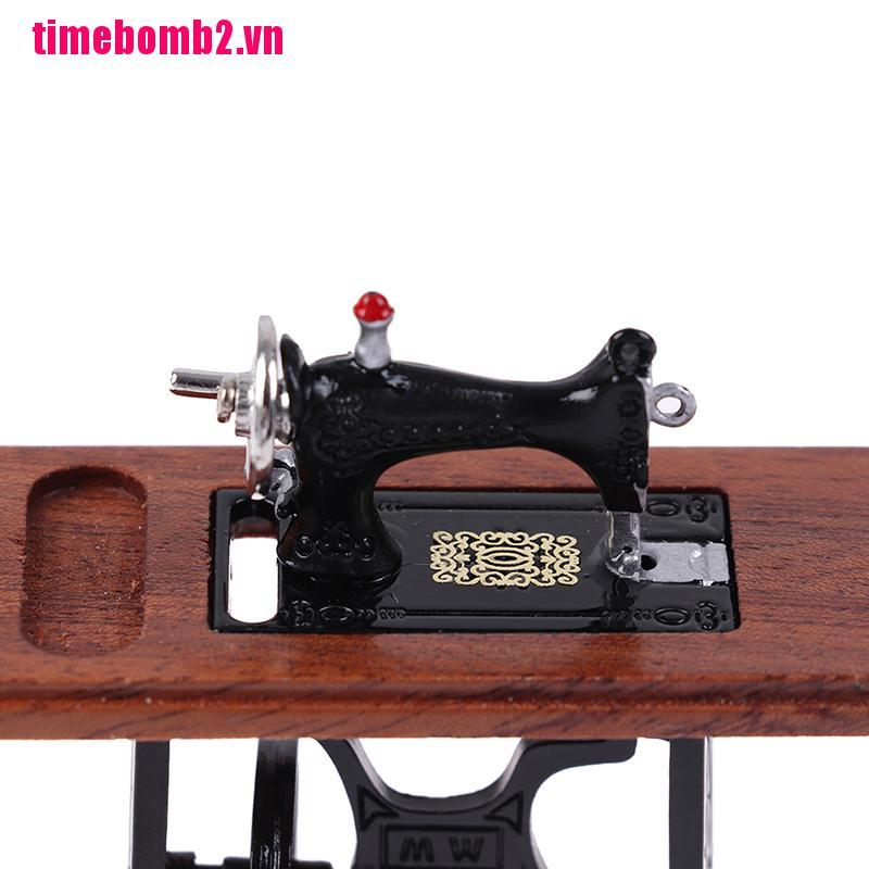 Mô Hình Máy May Mini Tỉ Lệ 1: 12 Trang Trí Nhà Búp Bê
