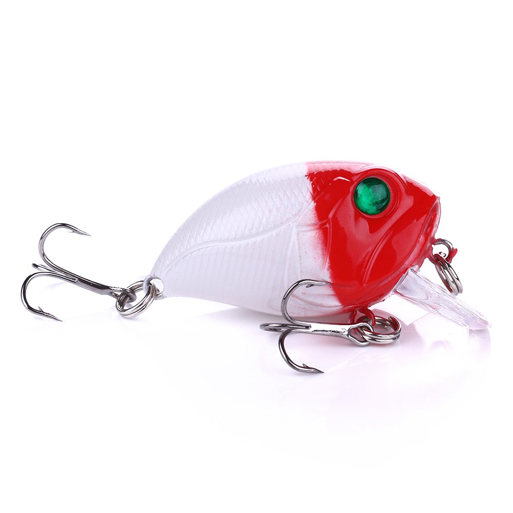 Hengjia 1PC 4.5cm 8g Crankbait Artificial swimBait Fishing floating big Fishing lure Wobblers