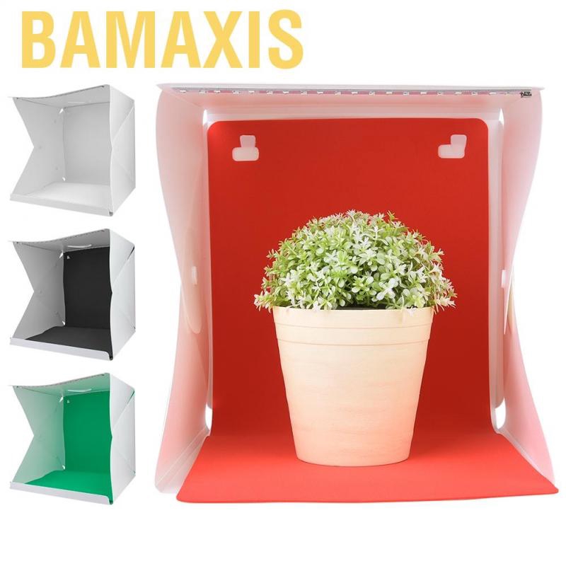 Bamaxis Mini Portable Magnet Folding Photography Studio Tent 20 LEDs Light Soft Box Lightbox Room