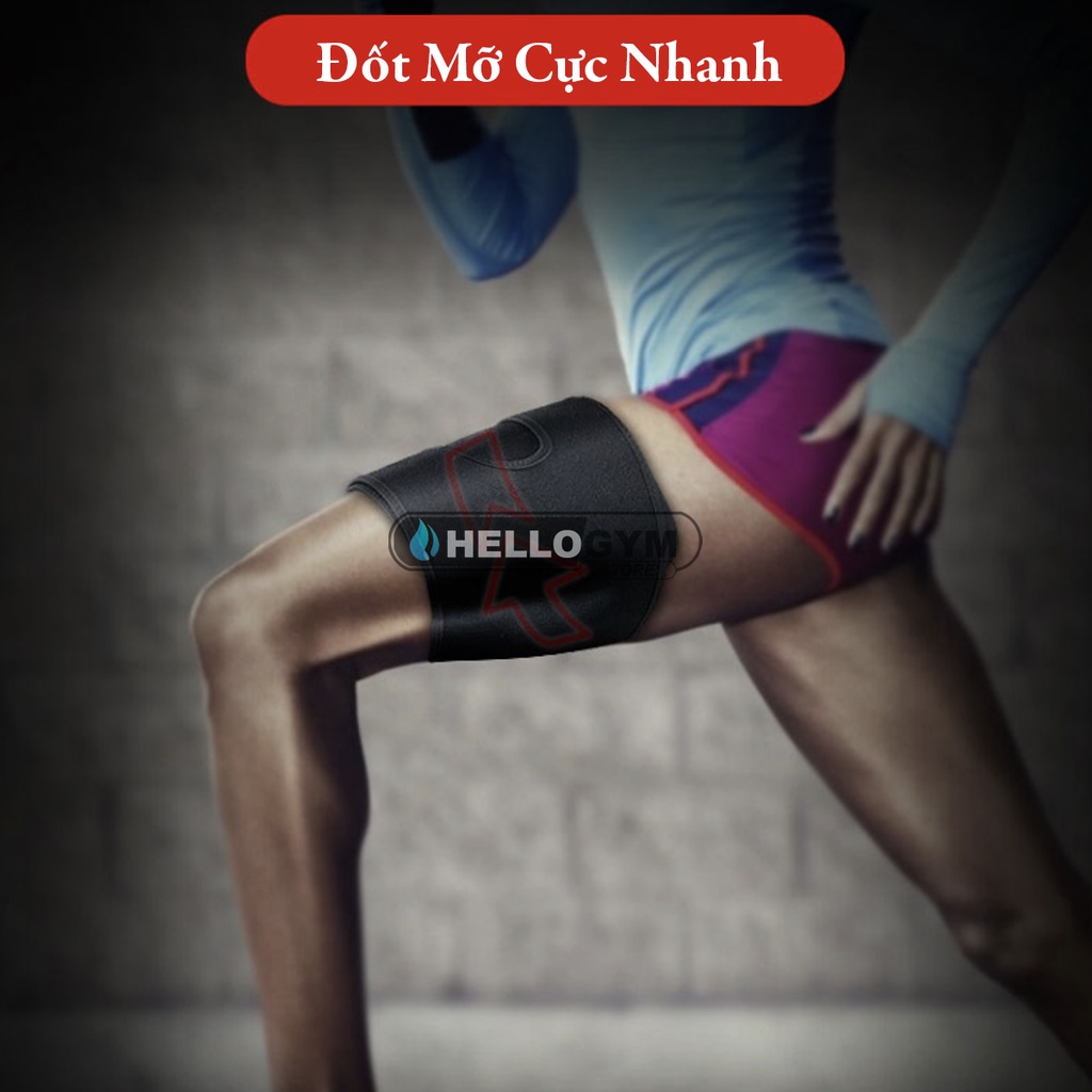 [ 1 CẶP ] Đai Nịt Bắp Chân HelloGym Đốt Cháy Mỡ Thừa Giảm Calo Cho Nữ, Ngăn Ngừa Chảy Xệ