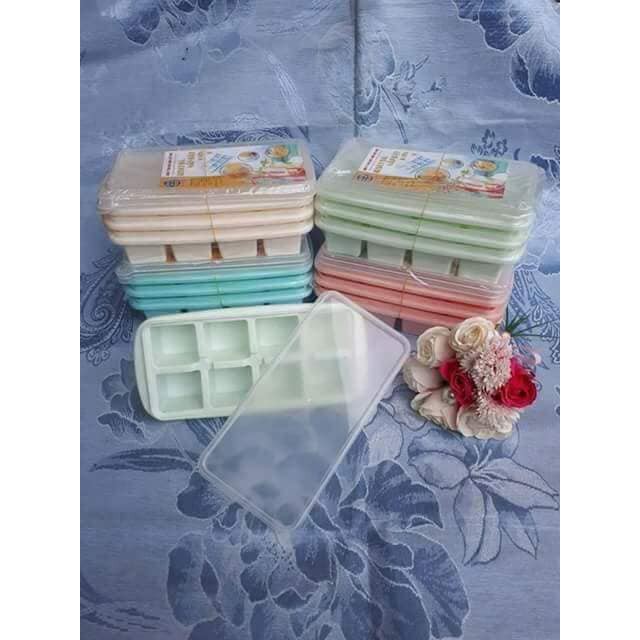 ⛔FREESHIPXTRA⛔ Combo 3 Khay đựng đá có nắp đậy