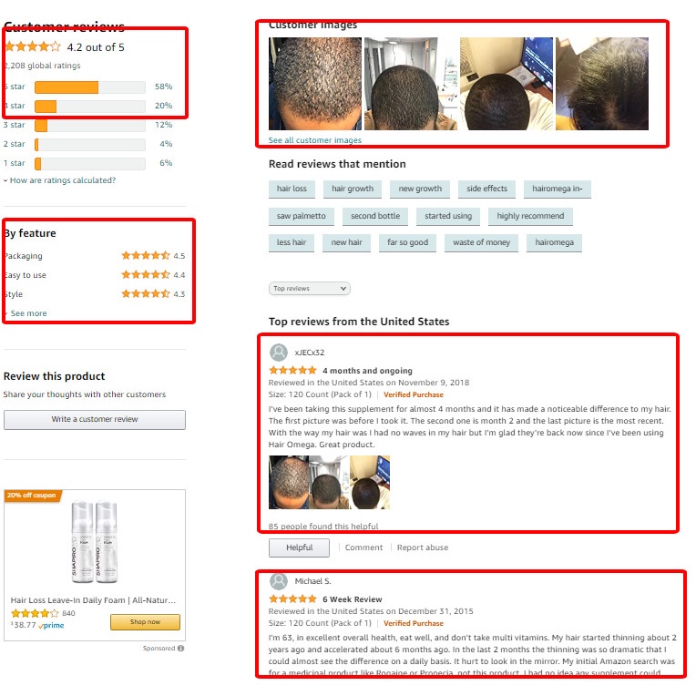 🛑COMBO MỌC TÓC: DẦU GỘI DHT + HAIROMEGA DHT BLOCKER 90V