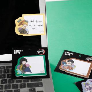 Giấy ghi chú Note Bookmark dễ thương GIÁ SỈ - Những mẫu ghi chú ĐẸP nhất Anime Demon Slayer Kimetsu No Yaiba Kamado Tanjirou Stiker Memo Pads Sticky Notes